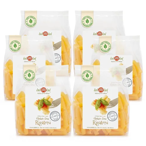 Vista 11 de isiBisi Muestra de pasta sin gluten, paquete de 6