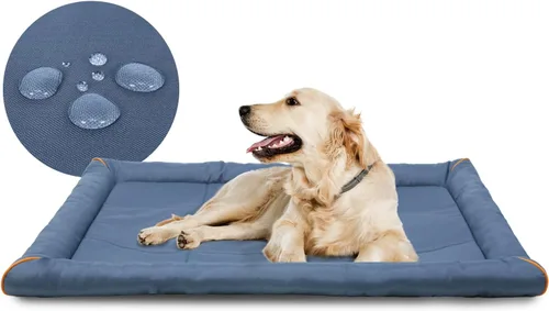 Vista 23 de Miguel Oxford - Cama impermeable para perros para exteriores, para jaulas de metal para perros, resistente al agua, para todo tipo de clima