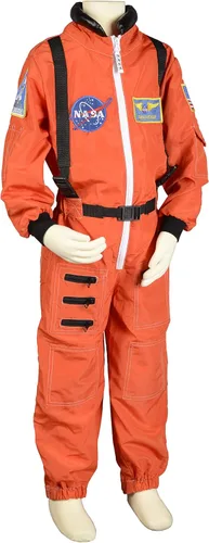 Vista 3 de Kid 's naranja Junior para disfraz de astronauta