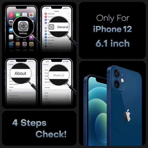 Vista 982 de TOCOL Funda para iPhone 11, compatible con Magsafe, protección completa de cámara, imanes integrados, protección contra caídas, funda translúcida