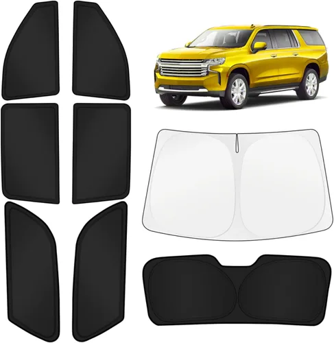 Vista 97 de KUST Parasol para parabrisas para Volkswagen VW Taos 2022-2025 2026, accesorios para ventana, protector de visera solar, plegable, bloquea los rayos