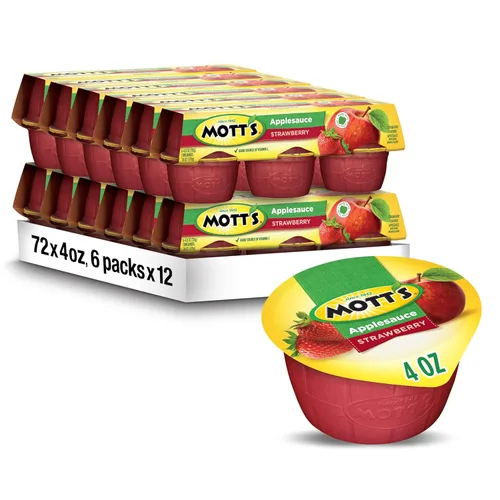 Vista 19 de Mott's Puré de manzana, taza de 4 onzas, 18