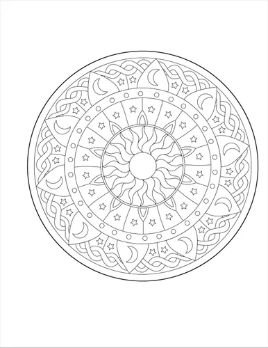 Vista 7 de Mindfulness Coloring Book for Kids