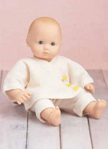 Vista 5 de Simplicity Kit de patrón de costura de ropa de muñeca de bebé de 15 pulgadas, sombrero y diadema, código S9727, multicolor