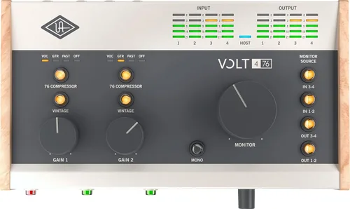 Vista 2 de Universal Audio Volt 476 - Interfaz de audio USB para estudio de grabación