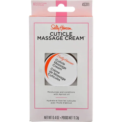 Sally Hansen Crema de masaje para cutículas, 0.4 onzas (0.4 fl oz) (paquete de 3)