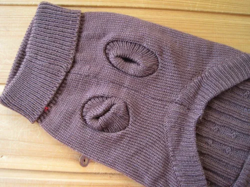 Vista 3 de FAMI Ropa para Perros Suéter para Perros Ropa Suave para Cachorros Suéteres de Invierno para Cachorros Atuendo Cálido para Perros Pequeños XS S Ropa
