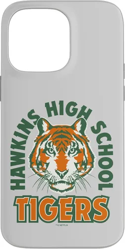 Vista 21 de Funda con logotipo de Stranger Things Hawkins High School Tigers para iPhone 16