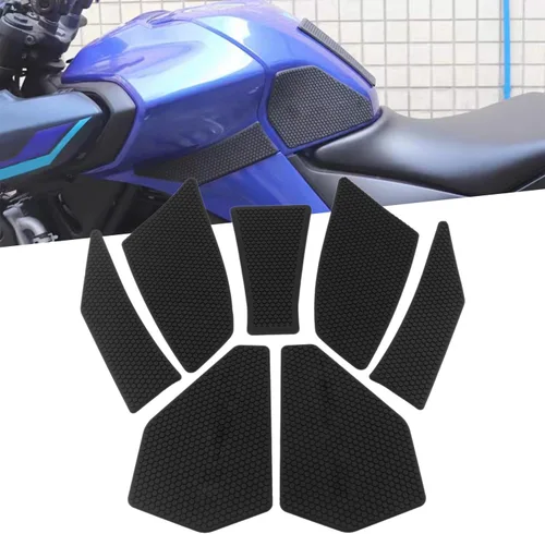Vista 4 de HEINMO Adhesivo protector antideslizante para tanque de gasolina para motocicleta Yamaha MT03 2021 2022 2023