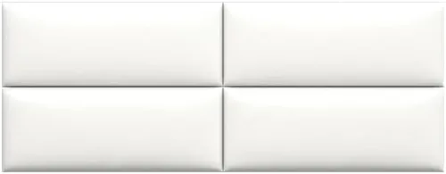 Vista 4 de Vänt - Paneles tapizados de cabecera para montar en la pared, diseño Isabelle, 60 x 23 pulgadas, configuración de 4 paneles individuales, Cuero