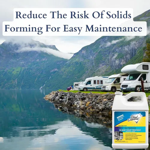 Vista 8 de Black Diamond Stoneworks Obtén serio tratamiento y desodorante para tanque de retención química de RV, barco, cámper. Funciona más rápido que