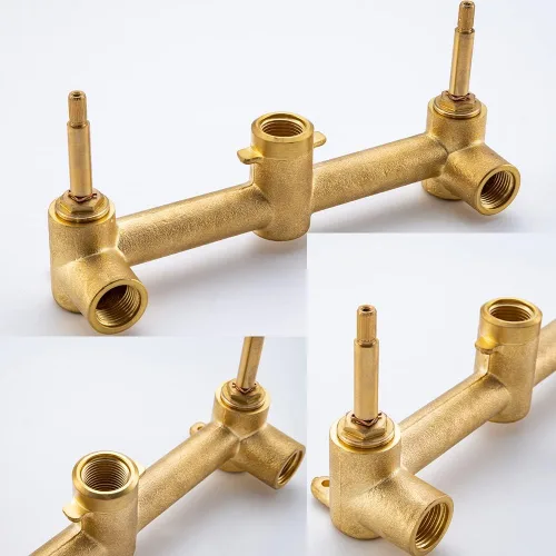 Vista 22 de RANDOM Bathroom Sink Faucet Brushed Gold or Matte Black Bathroom Faucet Single Hole or 3 Holes SUS 304 Stainless Steel Modern Vanity Faucet with Pop