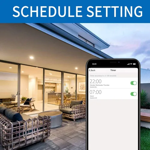 Vista 5 de ANWIO Bombilla inteligente BR30 RGB que cambia de color, LED, WiFi, regulable, multicolor, base E26, compatible con Alexa, Google Assistant,