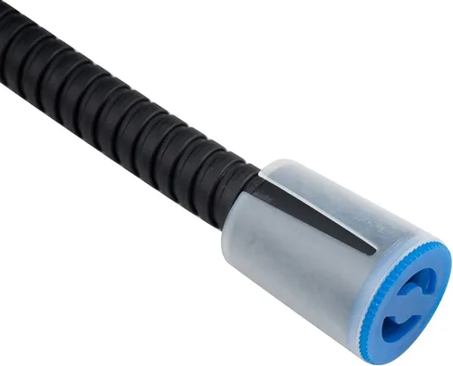 Vista 6 de Manguera de ducha extralarga de 60 pulgadas de repuesto, manguera de ducha de mano larga de acero inoxidable 304 con accesorios de latón