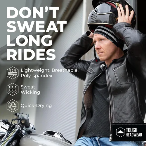 Vista 87 de Forro de casco de refrigeración para hombre, gorra de cráneo de ciclismo, forro de casco de motocicleta
