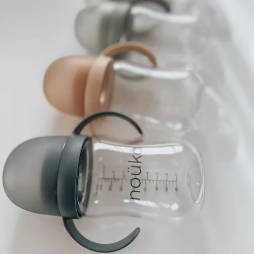 Vista 7 de Nouka Soft Spout Tritan - Vaso para sorber A prueba de fugas y fácil agarre Asas extraíbles Bloom