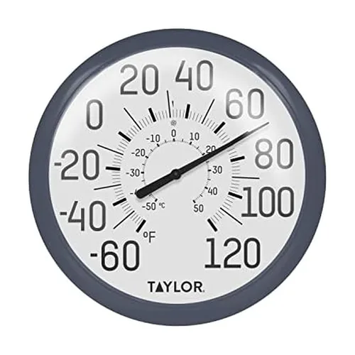 Vista 13 de Taylor Precision Products - Termómetro de pared 6700 Big & Bold, tamaño único, negro