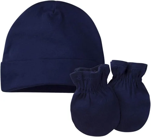 Vista 5 de Onesies Brand Juego de gorras y manoplas de 12 piezas para bebés