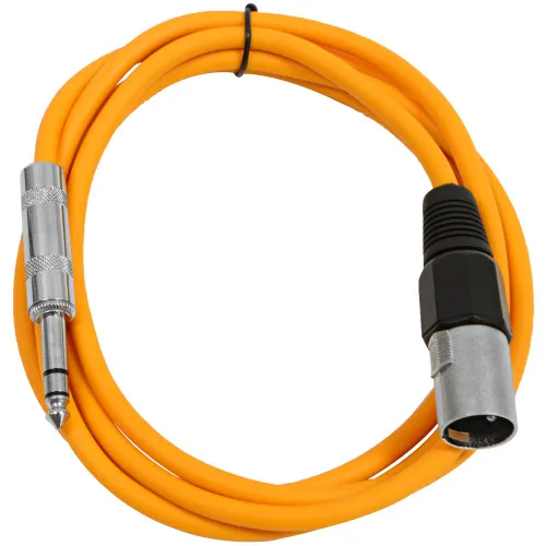 Vista 28 de Seismic Audio - SATRXL-M2 - Cable de conexión XLR negro de 2 pies macho a 1/4" TRS