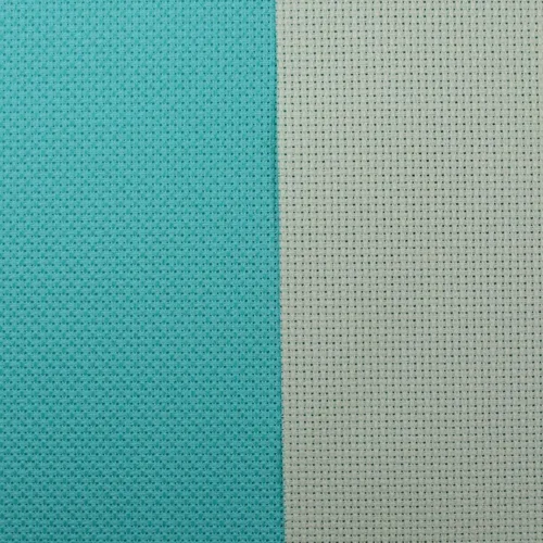 Vista 9 de KCS 2 piezas de tela de costura de algodón Aida de punto de cruz de 15 x 18 pulgadas (blanco antiguo, 14 unidades)