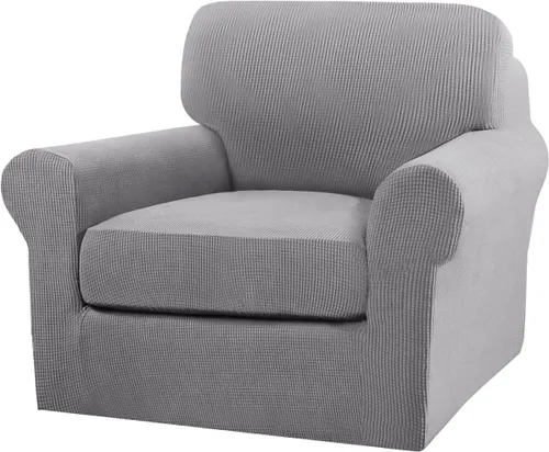 Vista 76 de Fundas de sofá de 4 piezas para sofá de 3 cojines, funda de sofá suave para perros, fundas de sofá lavables con 3 fundas de cojín individuales