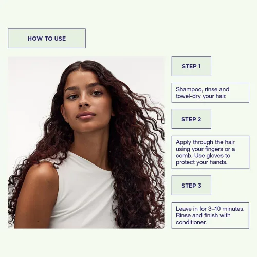 Vista 3 de Maria Nila Color Refresh, Autumn Red, Red Hair Mask, Semi-Permanent Pigments, 100% Vegan & Sulfate/Paraben free