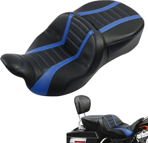 Vista 6 de TCT-MOTORPARTS Respaldo para conductor y pasajero Compatible con Harley Touring Road King CVO Tri Street Glide Road Glide Electra Glide 2009-2025