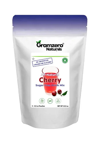 Vista 14 de GramZero Acai - Mezcla de bebida sin azúcar sin calorías, ideal para té cargado de club de nutrición, endulzado con stevia