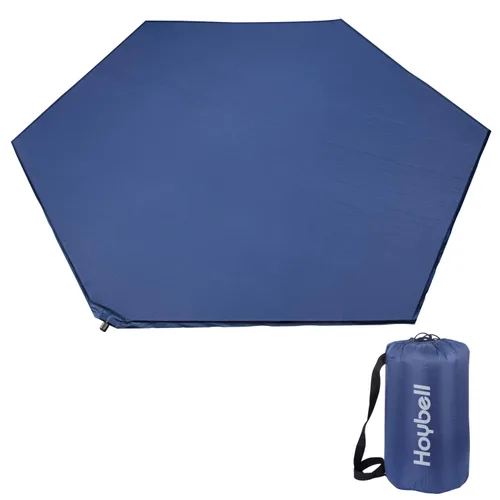 Vista 9 de Tapete hexagonal para corralito, compatible con el corralito POP 'N GO, tapete de juego autoinflable de 59 pulgadas, tapete de juego para bebé