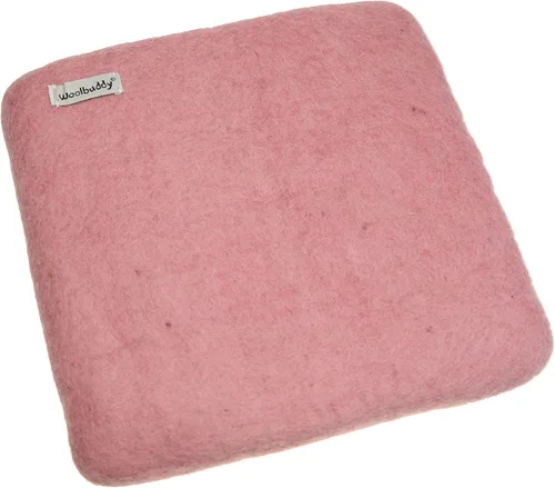 Vista 7 de Woolbuddy Almohadilla de Fieltro con Aguja – Alfombrilla de Lana Beige 10x10x1.5 – Base Alternativa de Espuma para Manualidades de Fieltro 3D