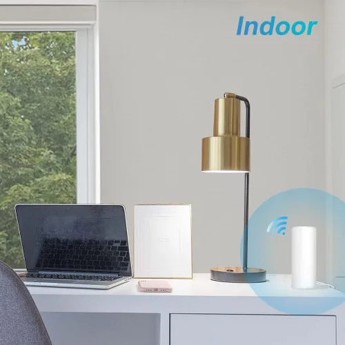Vista 5 de TODAAIR Extensor WiFi AC1200 para exteriores IP44 resistente a la intemperie Doble banda 2.4 GHz 5 GHz Hasta más de 60 conexiones Cubre