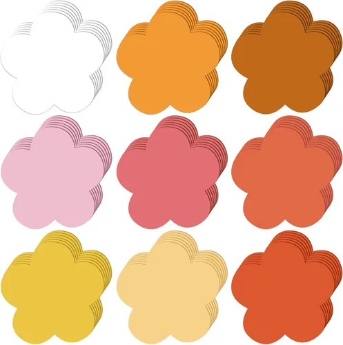 Vista 7 de Geyee 108 piezas de recortes de papel de mariposa para decoración de tablón de anuncios de primavera, calcomanías pequeñas en forma de mariposa