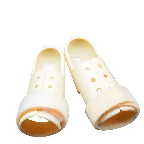 Vista 6 de 5 férulas para dedos, soporte de dedo de mazo, protector de dedos de plástico enderezado para artritis de dedos, dedo gatillo y dolor