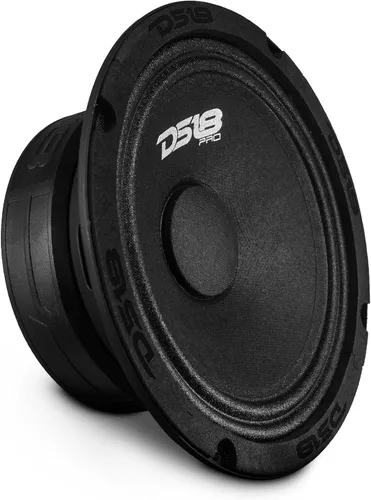 Vista 12 de DS18 PRO-GM6.4B - Altavoz de 6.5 pulgadas, rango medio, bala de aluminio roja, 480 W máximo, 140 W RMS, 4 ohmios, altavoces de puerta de audio