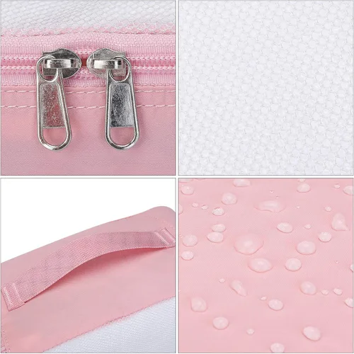 Vista 4 de 6 juegos9 juegos cubos de embalaje -G4Free malla bolsa de equipaje de viaje conjunto organizador de embalaje