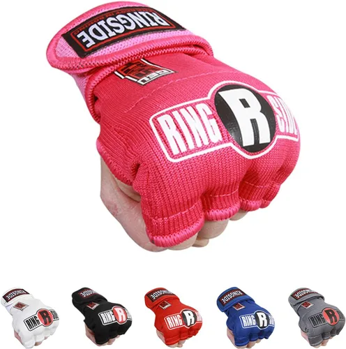 Vista 12 de Ringside guantes de entrenamiento de envoltura rápida para Muay Thai, MMA, Kickboxing