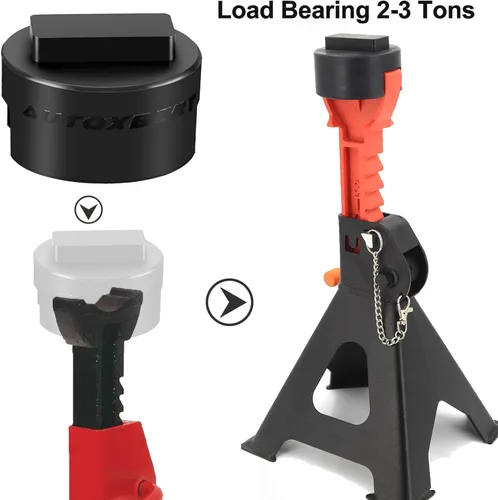 Vista 7 de AUTOXBERT Soporte de Adaptador de Cojín para Gato de Eje de Coche Compatible con BMW Serie 3 4 5 E46 E90 E39 E60 E91 E92 X1 X3 X5 Nuevo