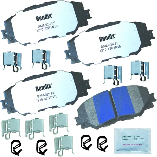 Vista 171 de Pastillas de freno Bendix Fleet Metlok MKD52FM para Apollo, Centurion, Century, Chasis Comercial, Electra, Estate Wagon, GS, 50, 400, 455, LeSabre
