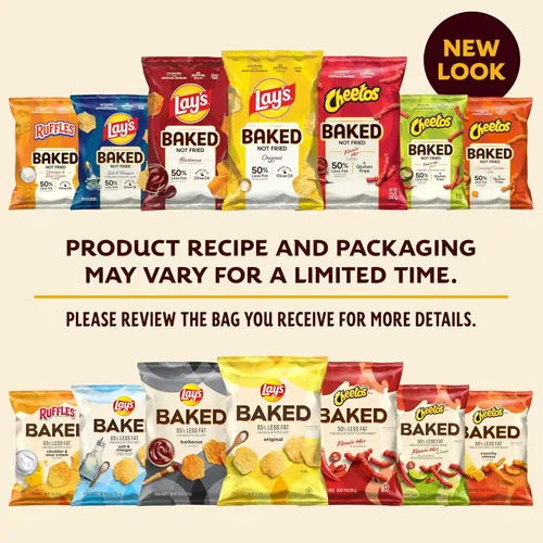 Vista 3 de Frito-Lay Baked & Popped Mix - Paquete variado (paquete de 40)