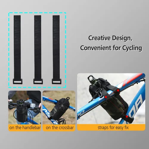 Vista 6 de TEGOOL Water Bottle Sleeve Bag Holder Tactical Pouch