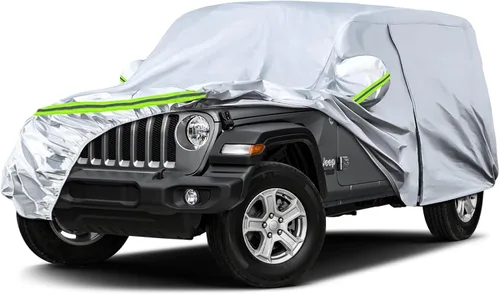 Vista 45 de Fundas impermeables para automóvil de repuesto para Toyota RAV4 2013-2025, cubierta de automóvil de 6 capas para todo clima con ajuste personalizado