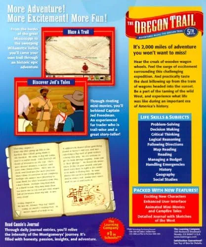 Vista 2 de The Learning Company - Oregon Trail 5th Edition