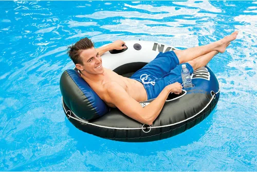 Vista 7 de Intex River Run Inflatable Floating Tube Water Raft for Lake River Pool