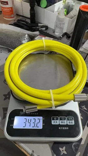 Vista 5 de Replacement Cable for Weighted Jump Rope, 2lb Stainless Steel Wire with polyvinyl chloride Coating for Heavy Jump Ropes.14mm Thick in Different long