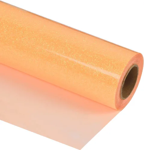 Vista 17 de Guangyintong Rollos de Vinilo de Transferencia de Calor HTV, 12" x 8 pies Vinilo para Planchar para Camisetas, Superficie Brillante, Fácil de Cortar