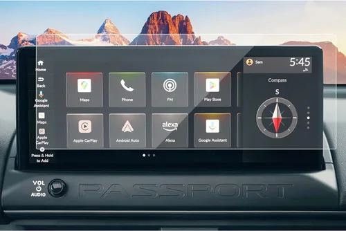 Vista 64 de SXCY Protector de pantalla para Chevy Blazer (Gas) 2023 2024 2025 2023 2024 2025 Blazer Protector de pantalla de vidrio templado 2023 2024 2025