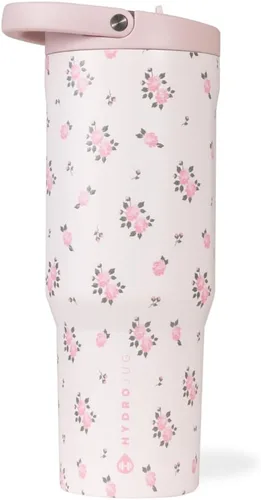 Vista 36 de HydroJug Sport - Vaso de acero inoxidable con popote, aislado al vacío, botella de agua a prueba de fugas de 20 onzas, diseño ergonómico