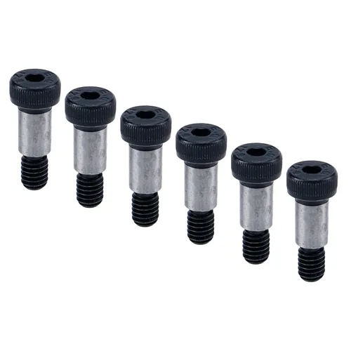 Vista 8 de Perno de hombro de cabeza hexagonal de acero aleado, diámetro de hombro de 1/2 pulgadas, longitud de hombros de 1-1/4 pulgadas, rosca 3/8 "-16 UNC