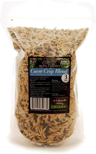 Vista 9 de Cubre la mezcla de semillas de cultivos de Eretz (1 libra). Elige el tamaño. Willamette Valley, cultivado en Oregon, sin OMG, sin rellenos, sin