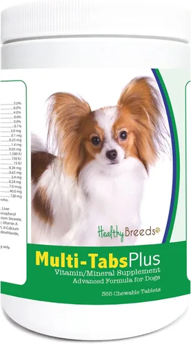 Vista 322 de Healthy Breeds Affenpinscher Multi-Tabs Plus tabletas masticables 180